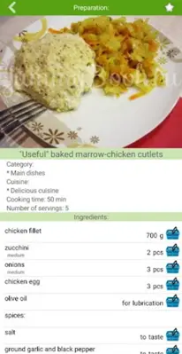 Main Dish recipes android App screenshot 2